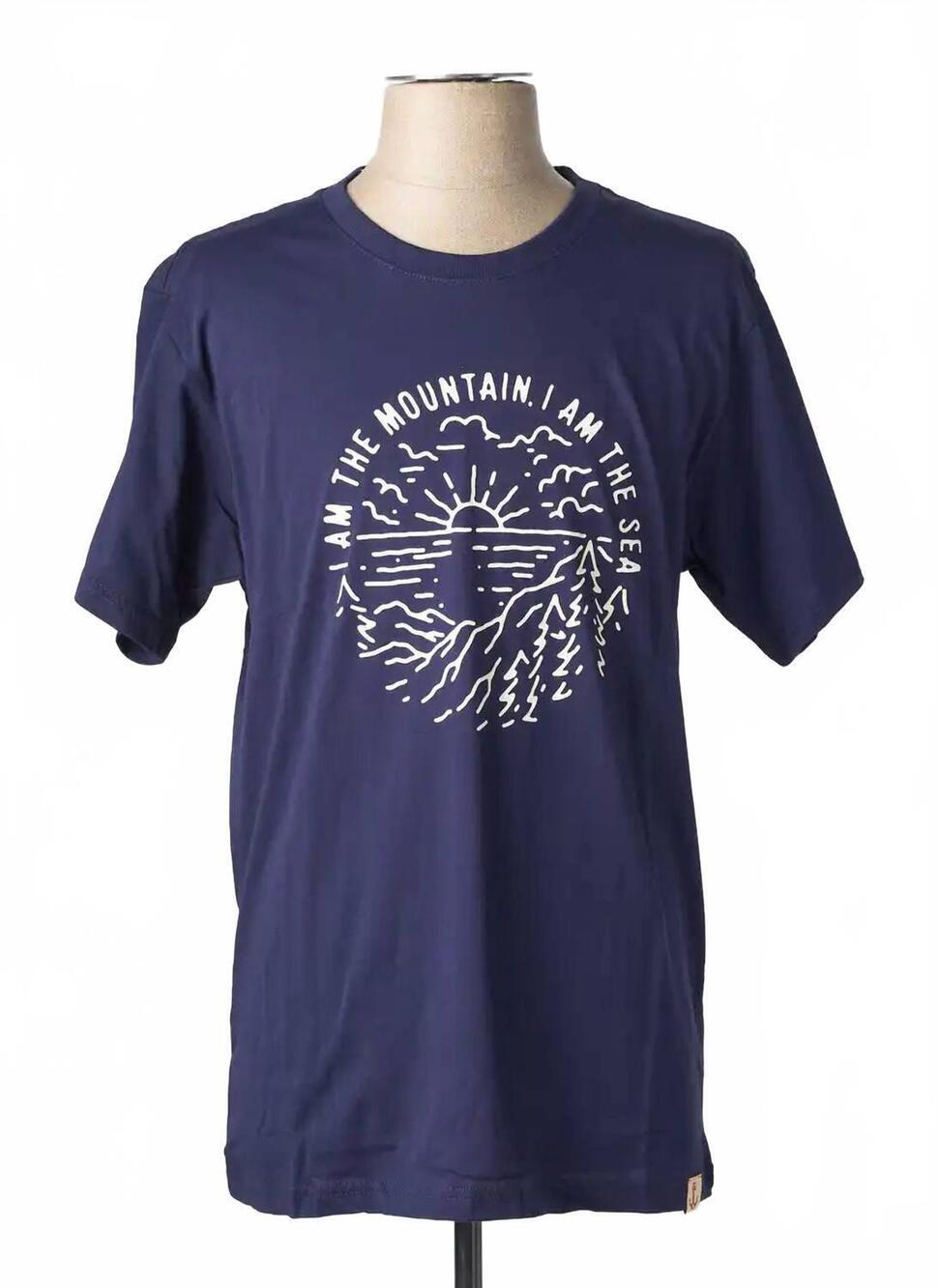NEW IRON & RESIN men's ramon tee in navy